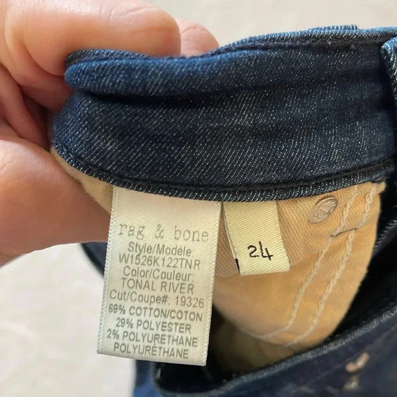 Rag & Bone New York women’s Ankle Skinny Jeans size 24 excellent condition EUC - Picture 5 of 8